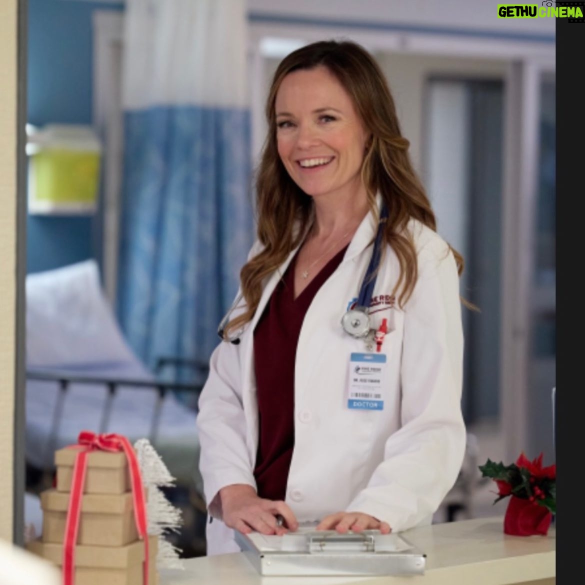 Rachel Boston - 5.1K Likes - The doctors will see you now ❤️
Here’s a look behind the scenes! 

#TheMoreTheMerrier premiere starts at 8/7c tonight @hallmarkchannel ! And next day on @hallmarkplus !Very thankful for this team and experience and for our incredible doctors, nurses, and first responders ✨