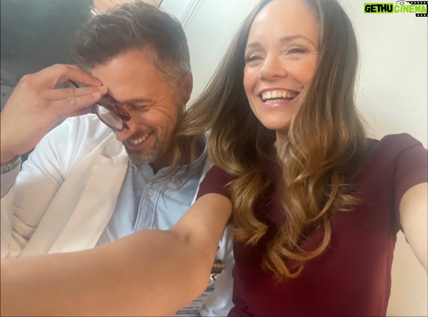 Rachel Boston - 3K Likes - The More The Merrier!!! I call this photo series @therealbrendan_penny loves taking pictures with me 🫶 Join us November 28th (next Friday!) for a lot of laughs (And babies! And Miracles!) 8/7c @hallmarkchannel #TheMoreTheMerrier 👩‍⚕️🎄👨‍⚕️ #countdowntochristmas