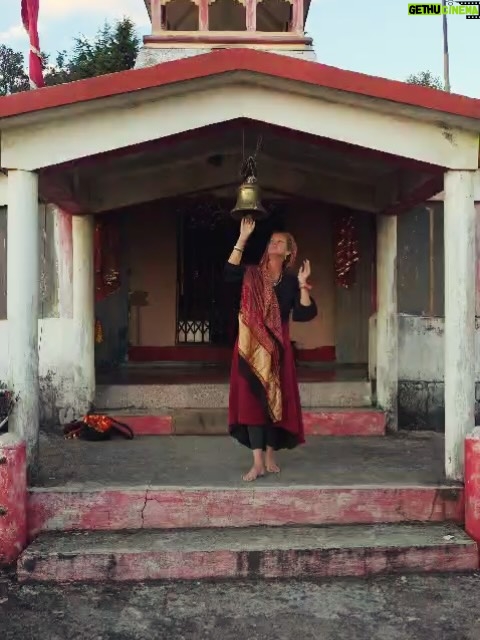 Rachel Hunter - 2.7K Likes - India September - November ♥️ 

Ekattarso Mahadeva Temple - this is a yogini temple just near Morena - There are very few of theses particular temples That have the 64 yoginis chambers.
This temple now has  the images of Lord Shiva.
This particular temple was a place also for the study of  astrology.
The 64 yoginis are a very intriguing part of my journey within India, as are the shaktipeeths and siddh peeths of the Goddess. These temples contain extraordinary energy’s . A very personal  journey and one i couldn’t even try to explain as the wisdom has many layers and to be honest im truly only scratching the surface. 
Ujjain - Jai Shree Maha Kal . This deeply spiritual centre point within India. Holds a very certain energy one that I have become very fond of . 
Haridwar - 9 days of Devi . Navaratri 
Badrinath - 10,000ft above  of absolute beauty. This trip was heart opening . 
Kali Math 
Kali Shila 
Sinsini 
Jaipur …

As I step foot onto the plane when I travel to India, I ask what lessens do you have for me… it never disappoints. It may feel like a beautiful mess, as the journey unfolds , but this is the point to be involved to experience allow the uncomfortable to arise … then fingers crossed release. Sometimes it’s not till there is distance that realizations happen after some you move forward some you return to with more ease and an open heart.

@parmanand.giri.121