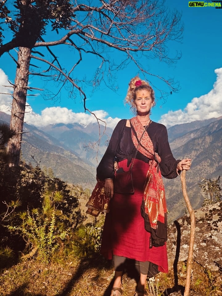 Rachel Hunter - 2.7K Likes - India September - November ♥️ 

Ekattarso Mahadeva Temple - this is a yogini temple just near Morena - There are very few of theses particular temples That have the 64 yoginis chambers.
This temple now has  the images of Lord Shiva.
This particular temple was a place also for the study of  astrology.
The 64 yoginis are a very intriguing part of my journey within India, as are the shaktipeeths and siddh peeths of the Goddess. These temples contain extraordinary energy’s . A very personal  journey and one i couldn’t even try to explain as the wisdom has many layers and to be honest im truly only scratching the surface. 
Ujjain - Jai Shree Maha Kal . This deeply spiritual centre point within India. Holds a very certain energy one that I have become very fond of . 
Haridwar - 9 days of Devi . Navaratri 
Badrinath - 10,000ft above  of absolute beauty. This trip was heart opening . 
Kali Math 
Kali Shila 
Sinsini 
Jaipur …

As I step foot onto the plane when I travel to India, I ask what lessens do you have for me… it never disappoints. It may feel like a beautiful mess, as the journey unfolds , but this is the point to be involved to experience allow the uncomfortable to arise … then fingers crossed release. Sometimes it’s not till there is distance that realizations happen after some you move forward some you return to with more ease and an open heart.

@parmanand.giri.121