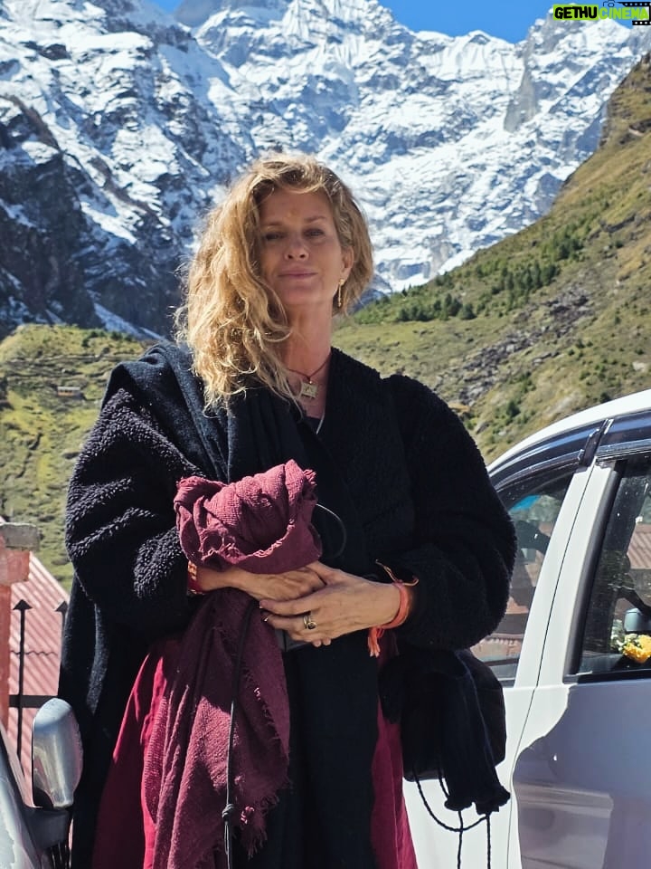 Rachel Hunter - 2.7K Likes - India September - November ♥️ 

Ekattarso Mahadeva Temple - this is a yogini temple just near Morena - There are very few of theses particular temples That have the 64 yoginis chambers.
This temple now has  the images of Lord Shiva.
This particular temple was a place also for the study of  astrology.
The 64 yoginis are a very intriguing part of my journey within India, as are the shaktipeeths and siddh peeths of the Goddess. These temples contain extraordinary energy’s . A very personal  journey and one i couldn’t even try to explain as the wisdom has many layers and to be honest im truly only scratching the surface. 
Ujjain - Jai Shree Maha Kal . This deeply spiritual centre point within India. Holds a very certain energy one that I have become very fond of . 
Haridwar - 9 days of Devi . Navaratri 
Badrinath - 10,000ft above  of absolute beauty. This trip was heart opening . 
Kali Math 
Kali Shila 
Sinsini 
Jaipur …

As I step foot onto the plane when I travel to India, I ask what lessens do you have for me… it never disappoints. It may feel like a beautiful mess, as the journey unfolds , but this is the point to be involved to experience allow the uncomfortable to arise … then fingers crossed release. Sometimes it’s not till there is distance that realizations happen after some you move forward some you return to with more ease and an open heart.

@parmanand.giri.121
