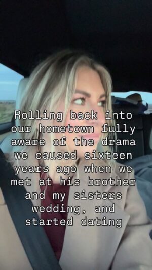 Rachel Van Dyken Instagram - I really was on a break, met Nate at my sisters wedding, he tricked me into going on a group date (where the group suddenly couldn’t make it), challenged me to several ping pong games and the rest is history on how my sister and I married brothers! #booktok #rachelvandyken #smalltownromance