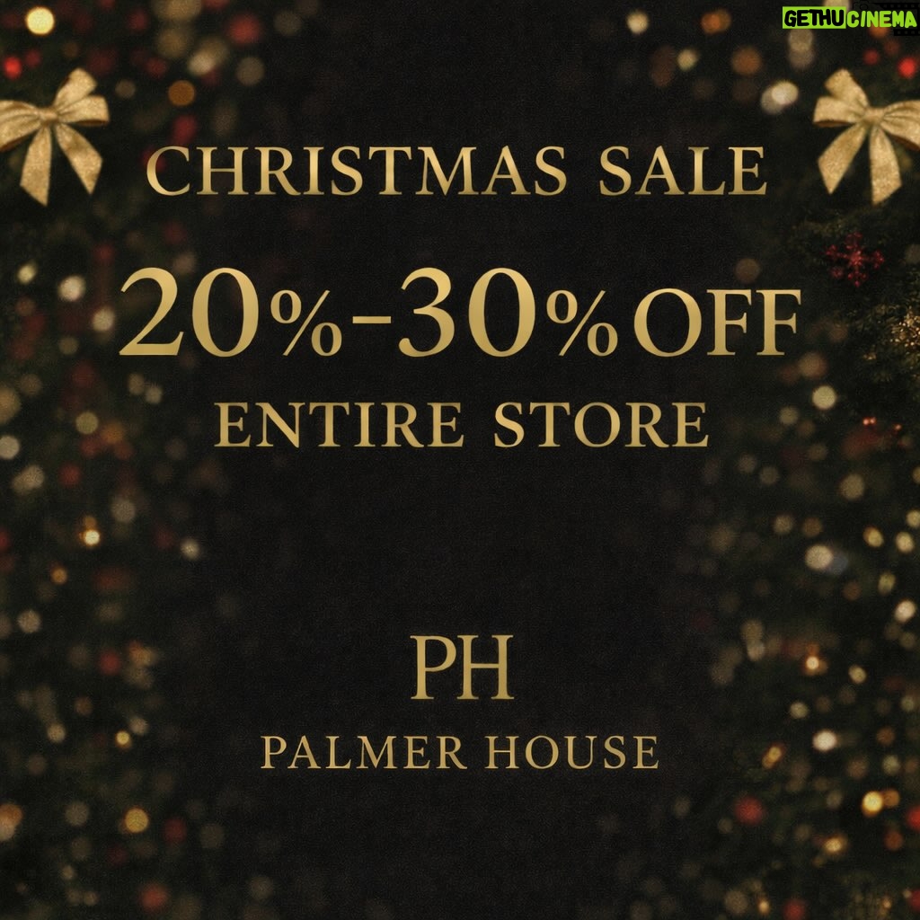 Racquel Palmer - 7 Likes - This season, give something that can be felt.
20–30% OFF everything at Palmer House Clothing.

Because sometimes you can’t see love…
but with Palmer House, you can feel it.
🛍️ Tap our IG / FB Shop to shop the sale.