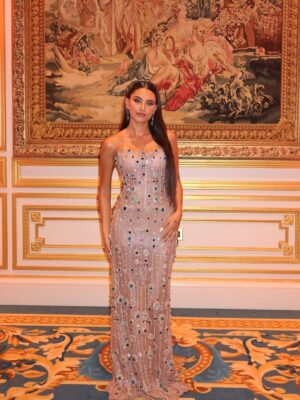 Raghda Instagram - We made it🐣
Gorgeous dress by: @nour_muhtaseb 
Styled by : @jad.toghuj 
Makeup: @jawahermakeup 
Hair: @melad_hairdresser