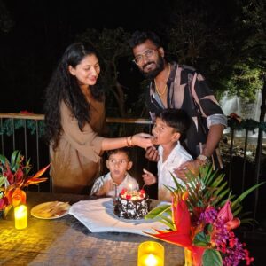 Rajani Shashikumar Instagram - Happy Birthday Dummu🧡…Duddu 😍🌼… 

@ayatana.resorts 

#kannada #insta #reels #keepsupporting