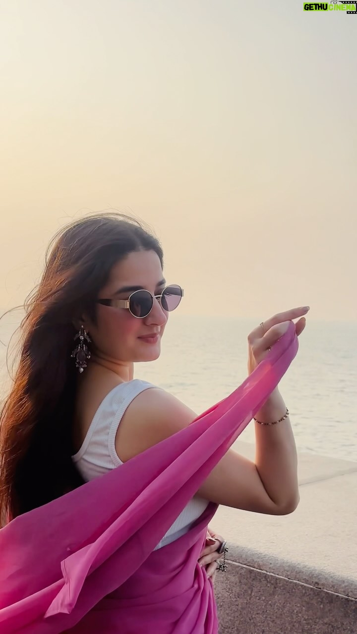 Rajshree sharma - 11K Likes - If you find this gorgeous.. it’s my Saree and the Sea which made it magical and all Bollywood🌷

#trending #trendingreels #love #fashionstyle #ootd #recreation #trend #trendingsongs #dailyquotes #fyp #srk