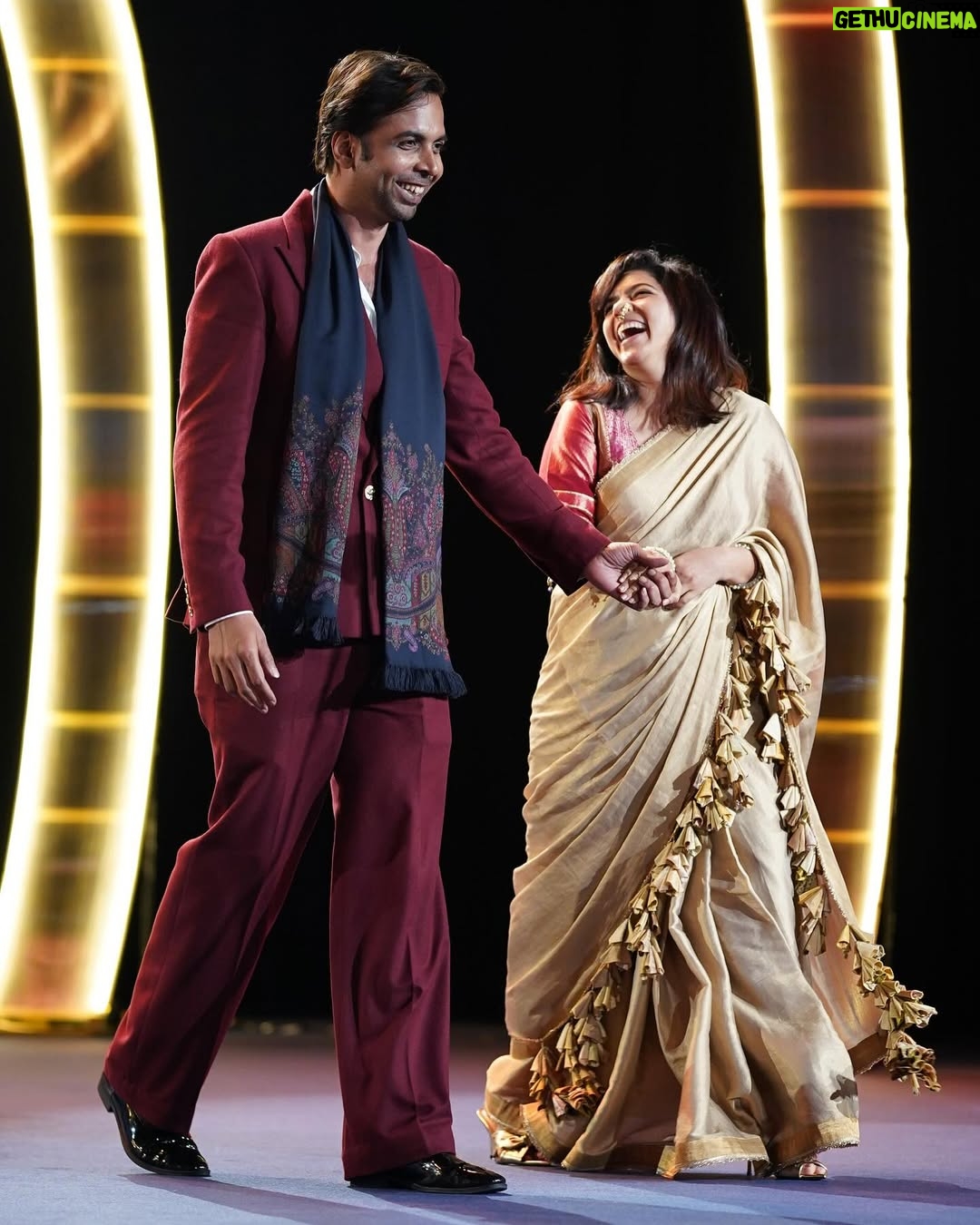 Rajshri Deshpande - 3.7K Likes - In 2023, I received the National Best Actress Award for my performance as Neelam Krishnamoorty in @netflix_in’s #TrialByFire—and I can still feel that fire burning in my heart. That sacred moment on the @asianacademycreativeawards stage ignited my dreams and inspired me to pour even more of my soul into my work.
Today, my heart overflows with joy as I stand on this stage beside my dear friend and extraordinary actor from India, @nowitsabhi, to celebrate the nation’s finest actor and actress.
What an indescribable honor to be here at the Asian Academy Creative Awards, presenting these life-changing accolades. Dearest Fiona and Michael, from the depths of my heart, thank you for weaving me into this beautiful tapestry of dreams and triumphs. I’m proud to be part of the @asianacademycreativeawards family.
Huge congratulations to the #BlackWarrant team for all your awards—I felt so proud to be a small part of it, and holding @tanyachhabria’s award for Best Editor filled me with even greater pride.
@priyankaraajiv, thank you for draping me in this gorgeous saree that makes me feel like a queen. My dear @pavleen_gujral, I love you and your beautiful jewellery from @dazzle_.up. 
And to my beloved mother’s precious nose ring, which I carry in my heart forever.