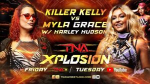 Raquel Lourenço Instagram - #TNAXplosion featuring Killer Kelly vs. Myla Grace is available NOW for subscribers on TNA !