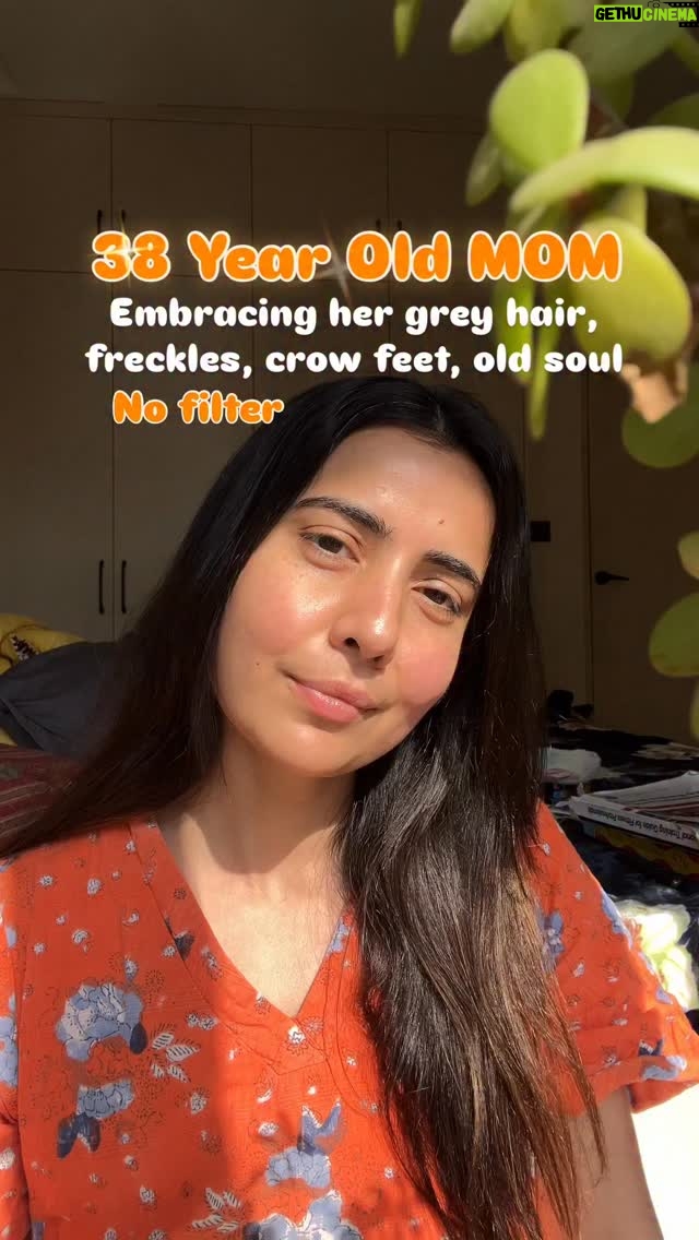 Rashmi Rai - 10.9K Likes - Thak gayi hun crib karte karte 2025 aise hi nikal Dia but not 2026! We all say that social media is fake lekin phir khud hi entertain karte hai fake cheezein ! 
If we accept aging, grey hair and wrinkles to be normal why would anyone hide it! ( I wouldn’t hide 🫣 any which way).
That does not mean one should not colour their hair or work on their skin but to accept oneself the way we are and then doing things we like is very diff than doing it from security or pressure of social media.
Kya mein in cheezon se upar uth chuki hun nai not at all lekin i take baby steps taki girun bhi to sambhal jaun.
We all need to make social media a place where people can be real be themselves and also be liked for the same! 
Show support if you agree! Share it to people you know who are feeling insecure ! Hope this helps! 

#skin #aging #mom #fitmom #greyhair #crowfeet #mom38 #real