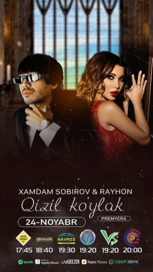 Rayhon Instagram - Kelayotgan juma siz so’ginishga ulgurgan premyera Xamdam Sobirov bilan  Duetimizni kutganlar bormi?
