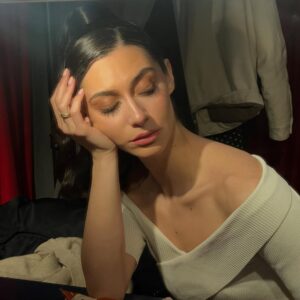 Rébecca Benhamour Instagram - in my sixties era :)