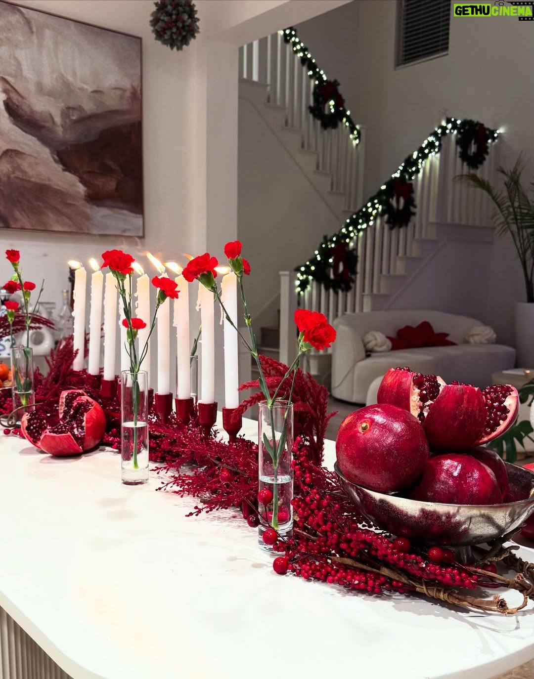 Rebecca Ghaderi - 244.7K Likes - شب یلداتون مبارک، پر از عشق، نور و لحظه‌های گرم ❤️🍉
Happy Yalda Night❤️ wishing you love, light, and warm moments ✨