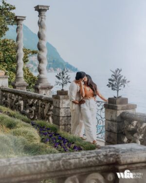 Rebecca Roy Instagram - Some places you visit.
Some places you feel.
Villa Monastero in Varenna was definitely the second kind ❤️

Between the lake breeze, the sound of boats passing by, and that endless garden walkway… Como really knows how to set the scene.

And when our friend @waseemfahmed @wfa.with.love is behind the camera, we don’t pose – we just live the moment. Laughs, hugs, quiet glances… somehow he catches it all.

#travelblogger #couplephotoshoot #travelphotography #travel #chennaiinfluencer #lakecomo #italy #varenna #varennaitaly #coupletravel #couplephotography #indianblogger