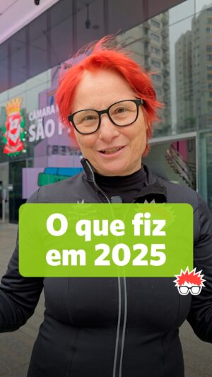 Renata Falzoni Instagram - Que ano, senhoras e senhores! Um dos mais intensos da minha vida. 

Estar vereadora me ensinou muito. Chego a este resumo com orgulho do nosso mandato — do que construímos, das vitórias e, sobretudo, das “derrotas”. Elas deixaram claro quem somos, nos ensinaram a recalcular rotas e a voltar mais fortes.

Descobri em mim uma enorme capacidade de escuta, de negociação e, principalmente, de conter o sangue quente 🔥🤭 — algo que eu jamais imaginei. É assim que se faz política: ouvindo mais do que falando e falando com dados, consistência e propósito.

Sou profundamente grata aos eleitores e apoiadores que confiaram em mim nessa missão. 

À minha equipe, guerreira, competente, comprometida e apaixonada pelo que faz, meu agradecimento especial. 

E a você que me lê, apoia, participa, critica e propõe: muito obrigada.

Obrigada a todas e todos. E saibam: isso foi só o começo. Ano que vem tem muito mais. 💪✨