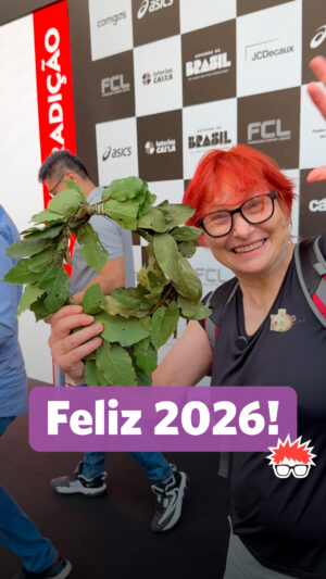 Renata Falzoni Instagram - Emocionante fechar o ano com a 100ª edição da @sao_silvestre. Feliz 2026 a todos, turma!