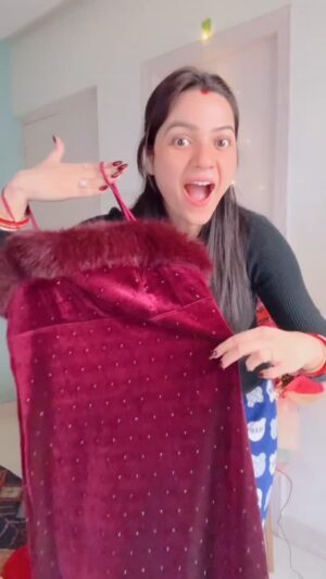 Ritu Rai Achary Instagram - 🎄❄️❤️Get ready with me for Christmas Eve 😍🧿🎄🎅💕 #hairstyles #christmas