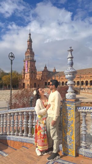 Ritu Rai Achary Instagram - Seville দেশের 5 star hotel 🧿❤️✨✨🍁