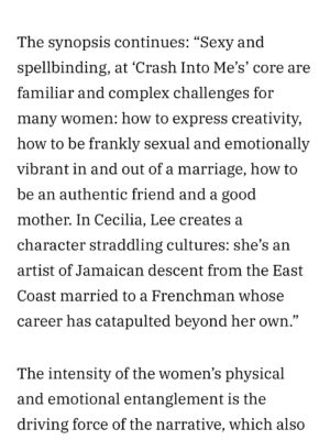 Robinne Lee Instagram - At long last, I have book news!! Absolutely thrilled to share that my new novel, CRASH INTO ME, will be on shelves in July of 2026. Published by St. Martin’s Press in the U.S., and Penguin Michael Joseph in the UK — and not a moment too soon, because I have been living and breathing with these characters for a while now, and can’t wait to share them with the rest of you! 

Huge thank you to @angeliquejackson at Variety for this lovely write up. @miaammer for working her magic. And Richard Pine at @inkwellmgmt, Elizabeth Beier at @stmartinspress and Clio Cornish at @michaeljbooks for making it all possible.

And also, the brilliant @davematthewsband for yet another great book title. 

All the love,
Robinne

Link in profile.
Photo by @theoandjuliet 

#CrashIntoMe #crashintomebook #CeciliaChen