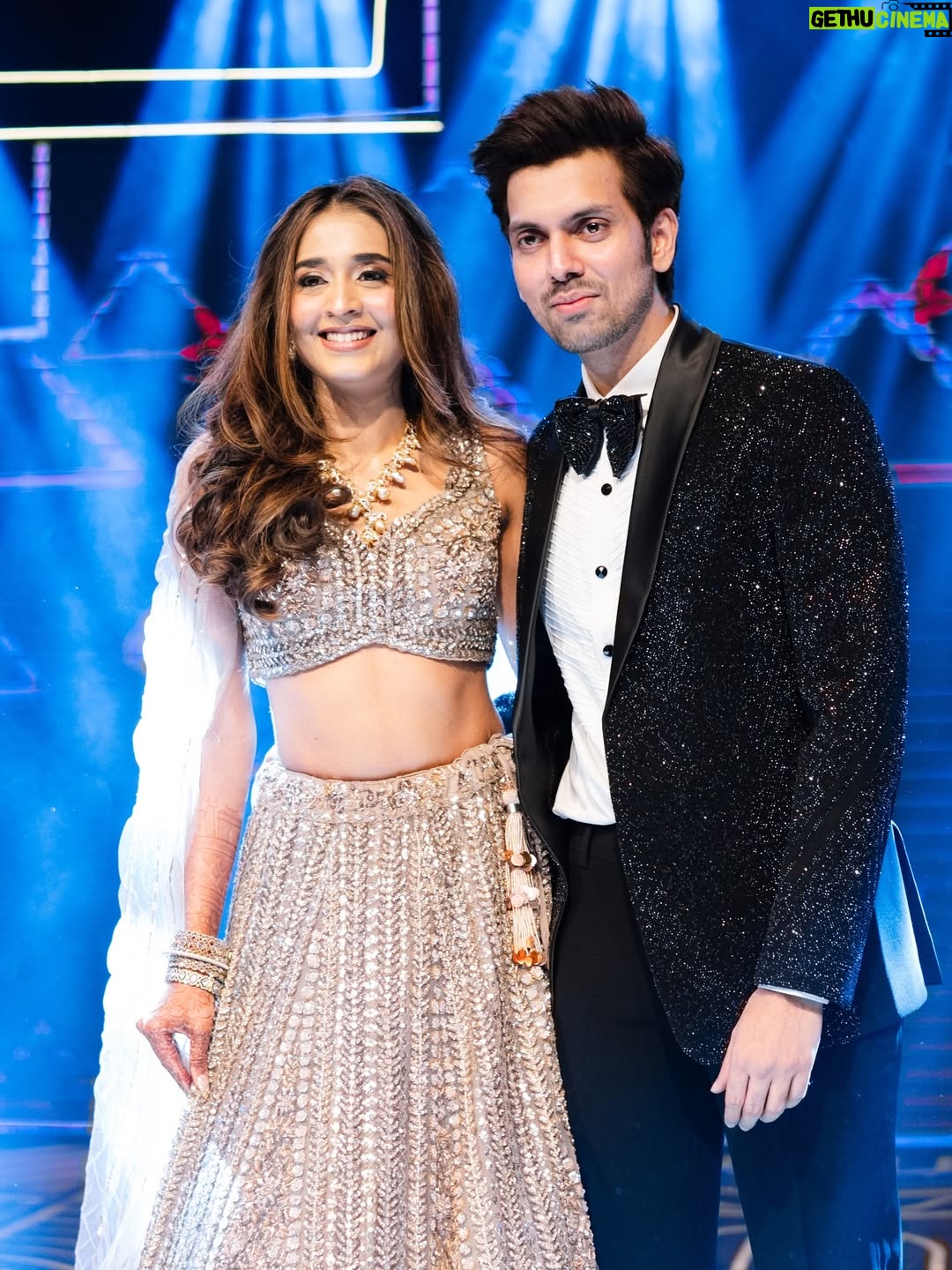 Rutvi Bhatt - 5.4K Likes - Exactly one year ago — I married the love of my life 💍
All my life I remember making a wish on my birthday, when I saw 11:11 or whenever I visited temples but I don’t ever remember asking for you or a partner but… 

Somehow god had a plan — he gave me you and you made all my wishes come true! 💕

I love you my jaan, you are truly the best blessing from god— my soulmate 🫶

Can’t wait to spend the rest of my life laughing and loving you🧿

.
.
.
#sangeet #wedding #couples #love #relationship #shaadi #longdistance #relationship