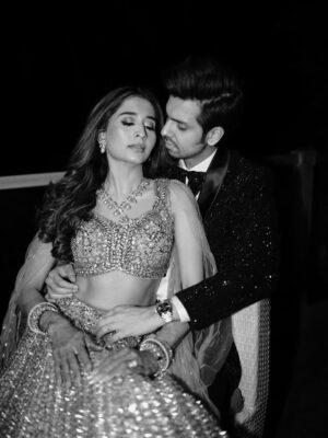Rutvi Bhatt Instagram - Exactly one year ago — I married the love of my life 💍
All my life I remember making a wish on my birthday, when I saw 11:11 or whenever I visited temples but I don’t ever remember asking for you or a partner but…
Somehow god had a plan — he gave me you and you made all my wishes come true! 💕
I love you my jaan, you are truly the best blessing from god— my soulmate 🫶
Can’t wait to spend the rest of my life laughing and loving you🧿
.
.
.
#sangeet #wedding #couples #love #relationship #shaadi #longdistance #relationship