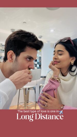 Rutvi Bhatt Instagram - LDR is painful, like there were times where I would have a mental breakdown for no reason, only to discover that unknowingly I was missing my partner.
But I started creating content on long distance because I wanted LDR couples to not hate BUT love their LDR — let me tell you why.
How many people do you know that would VOLUNTARILY choose to be in a relationship that requires you to
- Wait endles days without seeing each other
- Go through the pain of saying by multiple times
- Spend all day waiting for one phone conversation
- Continue to stay in the relationship despite the not knowing the end date to the Long distance?
NOW THAT IS A RARE LOVE. Not very many people get to love that hard. So instead of hating the distance, think about how you got lucky enough to find a partner who is willing to love and wait and make these sacrifices to build a happy future together.
I promise you, these few difficult years will pass and you’ll come out having build a beautiful relationship <3
✉️ Share this with ur partner & FOLLOW me for more Relationship Content 💗
.
.
.
#longdistance
#longdistancerelationship #longdistancecouples
#couples #relationshipgoals #datingadvice