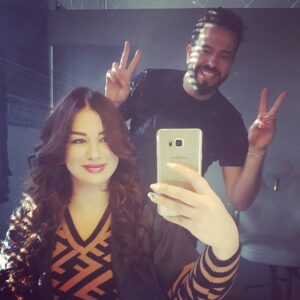 Rym Ghezali Instagram - With sami k.....#rymghezali#algerian hairdresser
