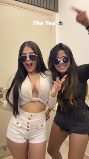 Saanya Khatter Instagram - Our Mantra. Period. 😌 
#fun #lipsync #bff #girls #trending