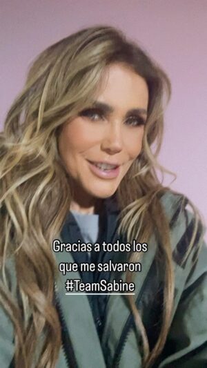 Sabine Moussier Instagram - Gracias, gracias, gracias… 🙏 @lacasafamososmx #lacasadelosfamosos #lacasadelosfamososmx #teamsabine #sabinemoussier