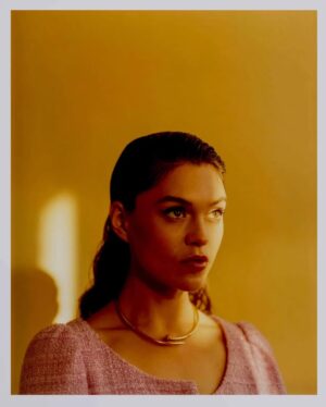 Sabrina Bartlett Instagram - 💓1883 Magazine💓
Shot by brilliant @rhysframpton 
Hair- @anastasiastylianou 
Makeup- @jacintaspencer 
Styling- @olgatimofejeva 
PR - @sarahjayner23 
@1883magazine 
#thelarkins #Bridgerton 
Link in bio to the full feature 😊
