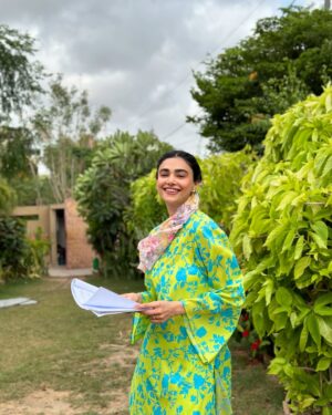 Saheefa Jabbar Khattak Instagram - #Somi from #MorePiya #GreenTv #BJProduction @greenentertainment.official