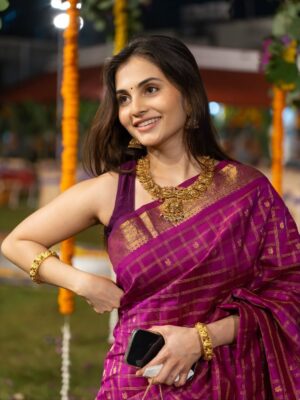 Sai Ramya Pasupuleti Instagram - Ft. Amma’s Pelli saree 💕
📷: @robseye_photography