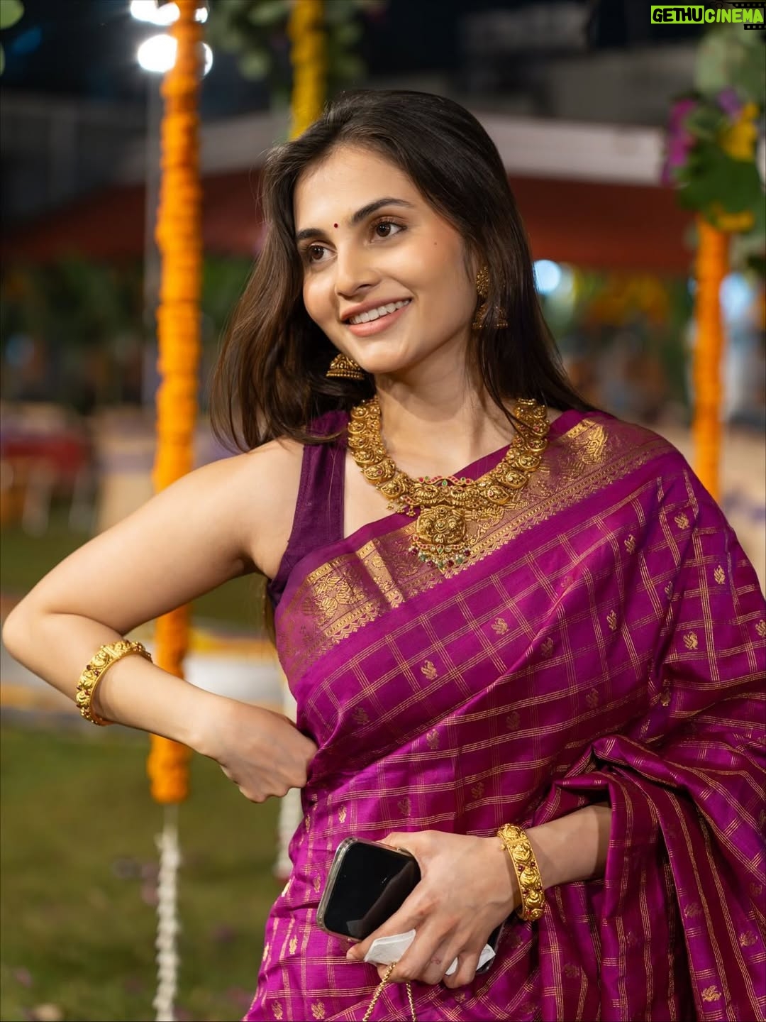 Sai Ramya Pasupuleti - 66K Likes - Ft. Amma’s Pelli saree 💕
📷: @robseye_photography