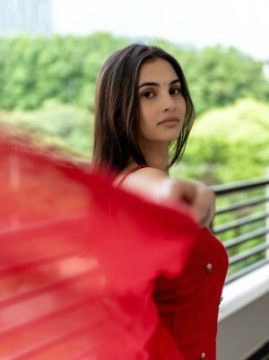 Sai Ramya Pasupuleti Instagram - 🌺 ♥️
📷: @robseye_photography 
Wearing: @mrda.hyderabad