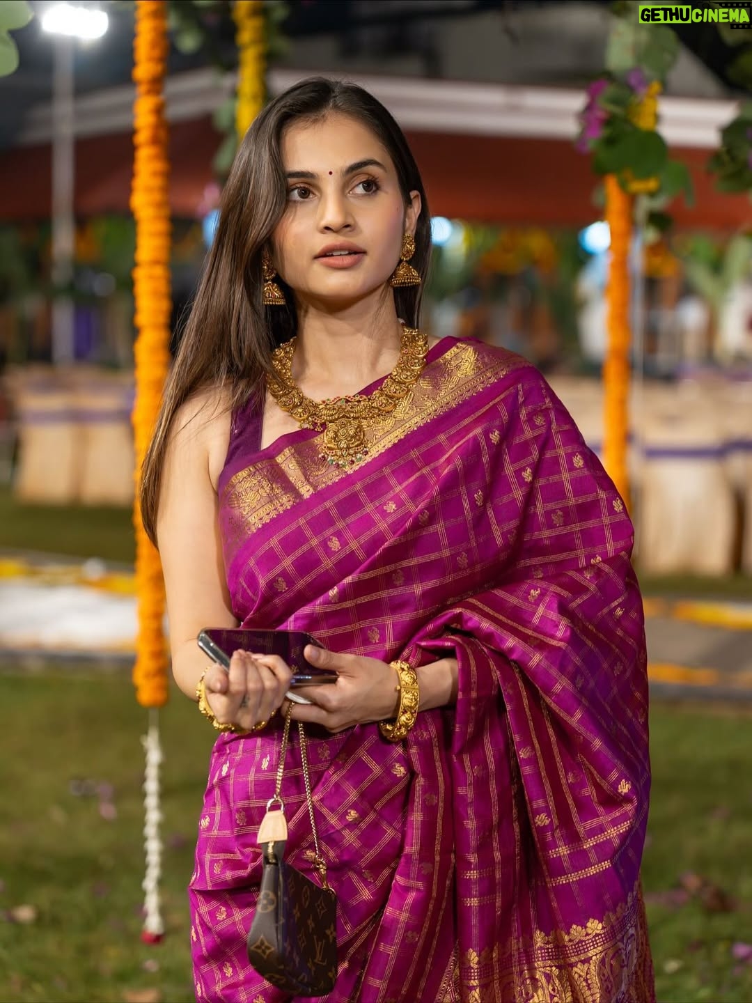 Sai Ramya Pasupuleti - 66K Likes - Ft. Amma’s Pelli saree 💕
📷: @robseye_photography