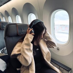 Sai Ramya Pasupuleti Instagram - European winters were always on my bucket list. Now I’m literally living the Pinterest board 🤍
 Here with @lufthansa to explore Frankfurt, Germany! 
Can’t wait to share my entire experience w you all❤️❤️

#Lufthansa #LufthansaHyderabadToFrankfurt
#HyderabadToEurope #FlyDirectToEurope #LufthansaFrankfurtToHyderabad
#LufthansaPremiumEconomyClass 
#LufthansalnFlightEntertainment #LufthansalnFlightMeals
@visitfrankfurt #visitfrankfurt