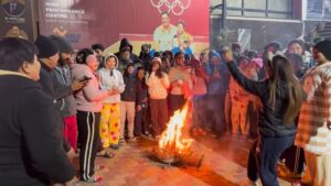 Saikhom Mirabai Chanu Instagram - Happy Lohri to All 🔥