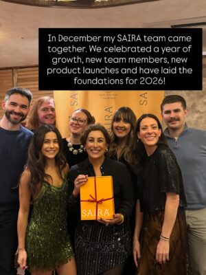 Saira Khan Instagram - 2025 came good. I faced many obstacles this year, and whilst I haven’t overcome them all I am still here smiling and forging ahead. There were many highlights every month which I cannot capture here, but at the end of the day I am grateful for another year of health, family, friends and my incredible customers and insta community who support my work . I love running my business and my products are my passion - I am grateful that I can work doing what I love ! Thank you from the bottom of my heart for all your support and love. Here’s to another year of building on our values, love, community and friendship. 

I am entering 2026 from a place of wisdom and positivity. 

Special thanks to @matchstickgroup @thejeremyvine @jeremyvineon5 @jasonvale @juicemasterretreats @thecotswoldretreat @nailsbykatherine_oxford @sharleenoldaker @saira.skin @bradleysimmonds @yourwellness360_ @serenadayslondon @awesomesupps @facethe_future @deessepro @drsabikakarim @skinmedicalclinics @oxfordhormoneclinic 

Wishing you all a very Happy New Year 🥳