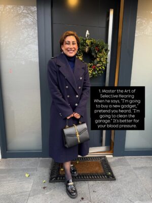 Saira Khan Instagram - 21yrs married today. Celebrations @thewolseley. Kids have cottoned on we like to celebrate so want to tag along 🤣! A stroll through London all lit up was perfect. 

Hope you enjoy my tongue in cheek tips for a happy marriage… would love to hear your tips and suggestions!