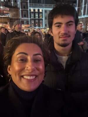 Saira Khan Instagram - 21yrs married today. Celebrations @thewolseley. Kids have cottoned on we like to celebrate so want to tag along 🤣! A stroll through London all lit up was perfect. 

Hope you enjoy my tongue in cheek tips for a happy marriage… would love to hear your tips and suggestions!