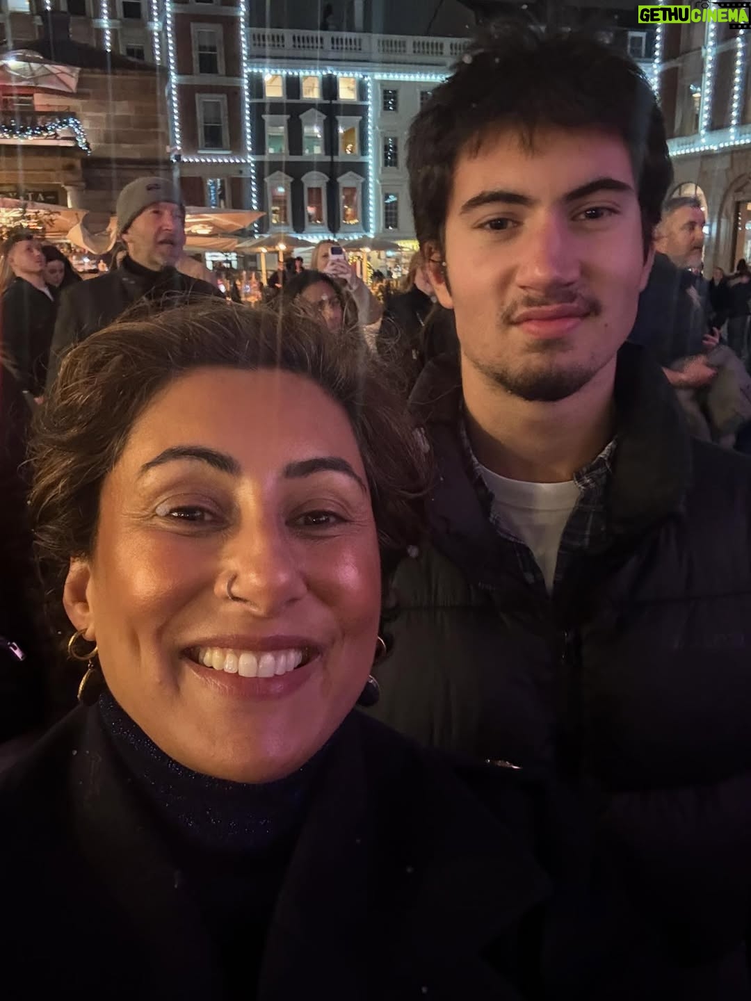Saira Khan - 1.9K Likes - 21yrs married today. Celebrations @thewolseley. Kids have cottoned on we like to celebrate so want to tag along 🤣! A stroll through London all lit up was perfect. 

Hope you enjoy my tongue in cheek tips for a happy marriage… would love to hear your tips and suggestions!