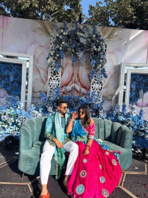 Sakshi Chhajed Instagram - Rani mai, tu raja❤️🥰
#tradionalcouple #punecoupleblogger