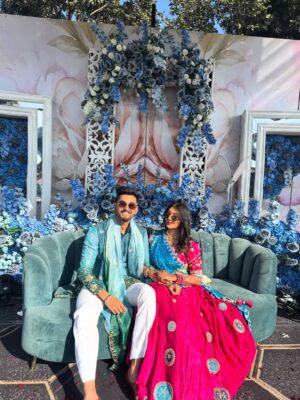 Sakshi Chhajed Instagram - Rani mai, tu raja❤️🥰
#tradionalcouple #punecoupleblogger