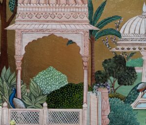 Sakshi Khullar Instagram - About the artwork (last slide )
28āx32ā acrylics on canvas (sold, prints available) #sakshikhullarart #mughalgarden #royalgarden #acrylicpncanvas