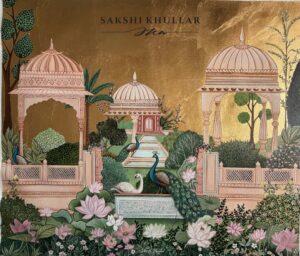 Sakshi Khullar Instagram - About the artwork (last slide )
28āx32ā acrylics on canvas (sold, prints available) #sakshikhullarart #mughalgarden #royalgarden #acrylicpncanvas