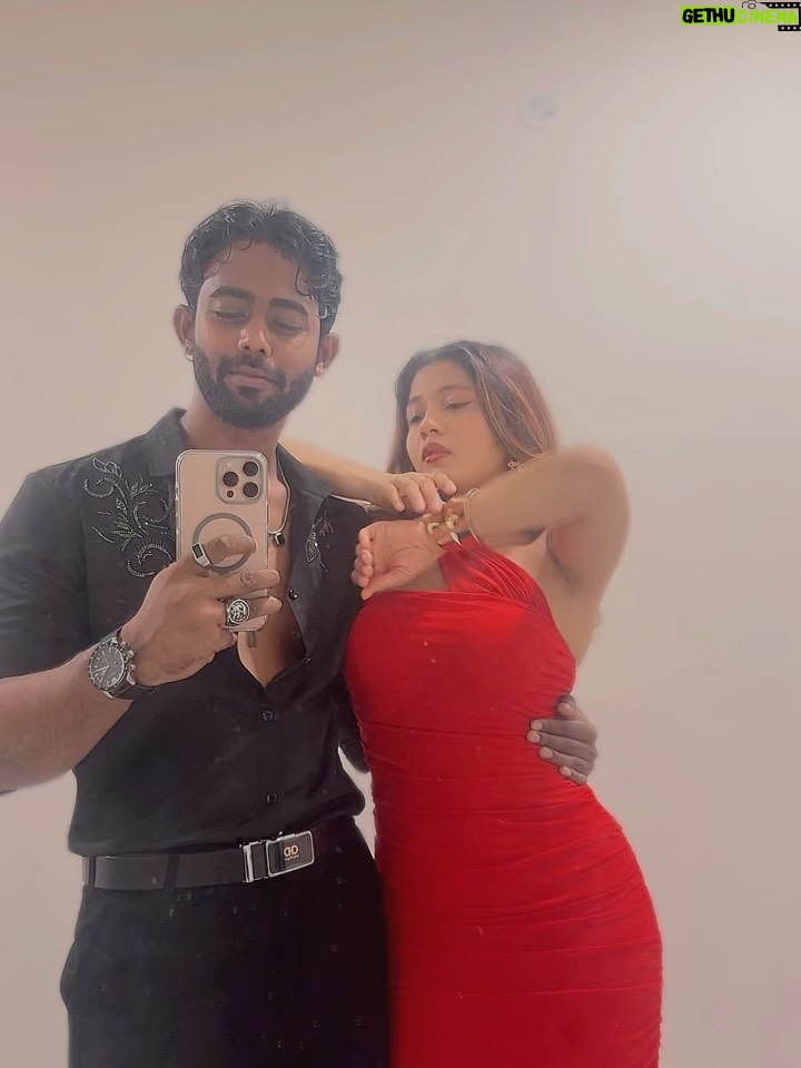 Sakshi Shrivas - 246.9K Likes - Happiest birthday to my love, Miss Shrivas ❤️ Cheers to 26 🎉

Thankyou for being such a hardworking and inspiring partner I’ve learned so much because of you ❤️ the love that you give me is pure and i am truly grateful for that 💯💯💯
May God bless you with everything your heart desires  and also you are the cutest ❤️
Baaki ki baat face to face kar Lunga 🤪🤪lobjuuuu ❤️

Guys wish my cutie and send her hearts ❤️❤️❤️❤️ also the more you slide the better it gets 💯🕺🏼. 
 📍- @roofberriesbandra 
#birthday #missshrivas #sakshishrivas #couple #explorer #trend