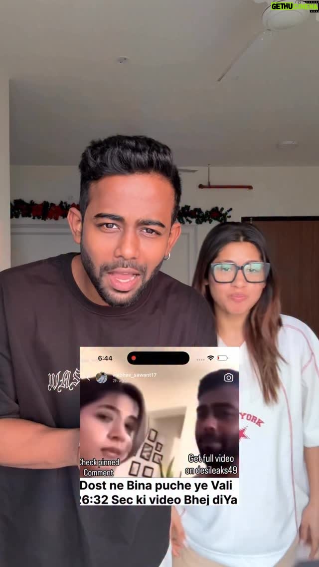 Sakshi Shrivas - 244K Likes - There is no MMS. And there’s no LINK! Stop spreading this stupidity 🙏 the clip that is circulating is actually a clip of our vlog