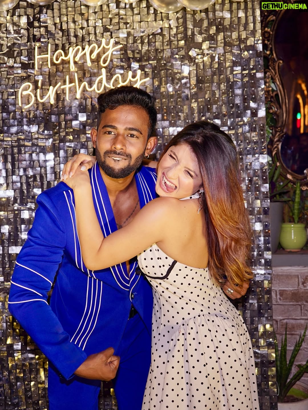 Sakshi Shrivas - 246.9K Likes - Happiest birthday to my love, Miss Shrivas ❤️ Cheers to 26 🎉

Thankyou for being such a hardworking and inspiring partner I’ve learned so much because of you ❤️ the love that you give me is pure and i am truly grateful for that 💯💯💯
May God bless you with everything your heart desires  and also you are the cutest ❤️
Baaki ki baat face to face kar Lunga 🤪🤪lobjuuuu ❤️

Guys wish my cutie and send her hearts ❤️❤️❤️❤️ also the more you slide the better it gets 💯🕺🏼. 
 📍- @roofberriesbandra 
#birthday #missshrivas #sakshishrivas #couple #explorer #trend