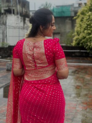 Salma Arun Instagram - 💕… 
Saree @ashas_womens_collection 
Blouse @studio_sushma