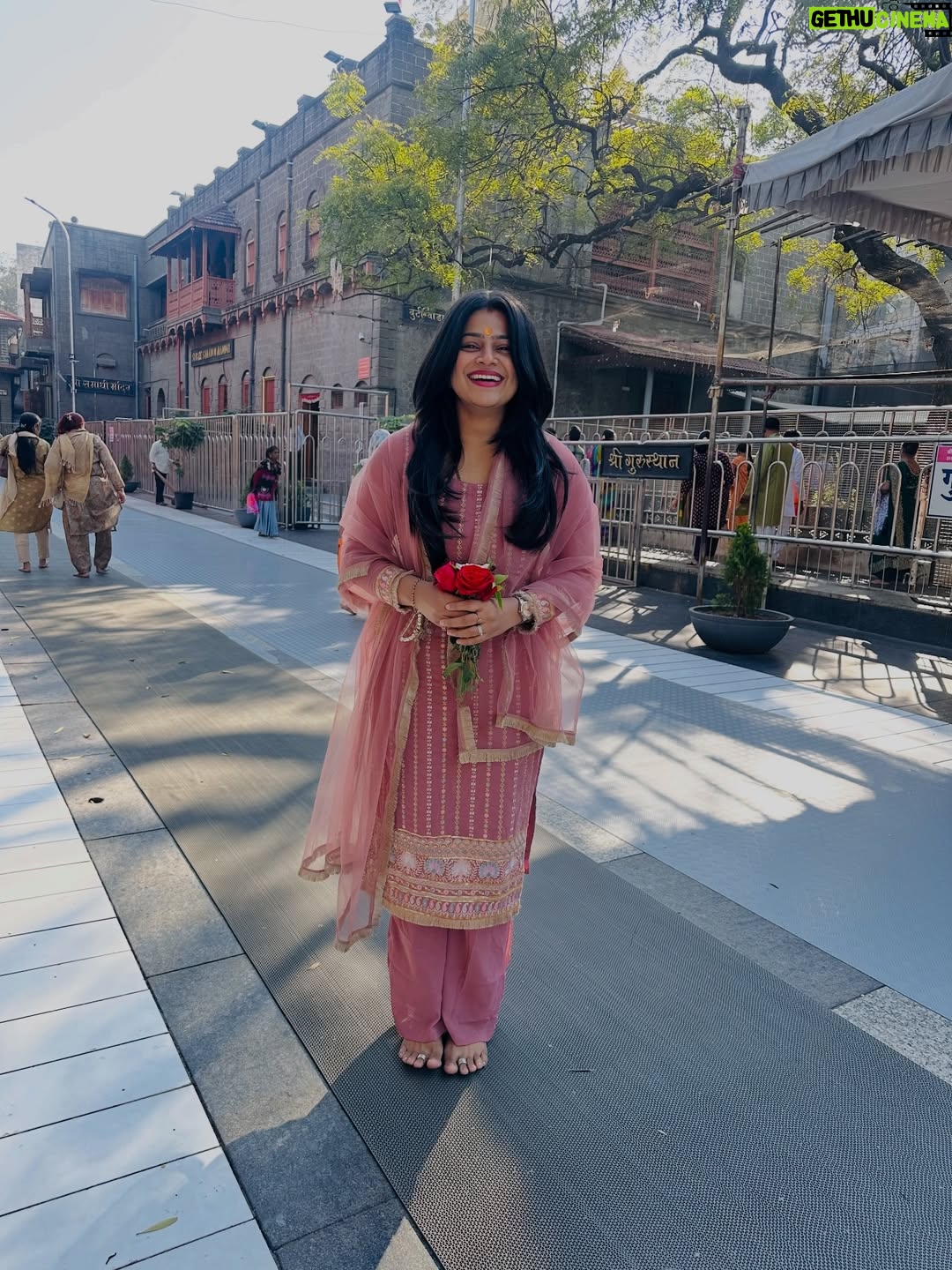 Samata Amin - 14.9K Likes - Just a happy kid after seeking Baba’s blessings 🙏

#shirdi #samataamin