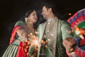 Samata Amin Instagram - The mehendi evening — we danced, we laughed, and made memories for a lifetime. 💚🧿

Captured by @kiranproductions.in 
Event by @frolix_events_ 
Location @royaldreams_surathkal 
Outfit by @mantra.ixe 
Jewellery by @nazakathbyrupsath 
MUAH @kanchanashettymakeupartist @makeupmagicbydeekshashetty 

#vinsam 
#weddingsaga